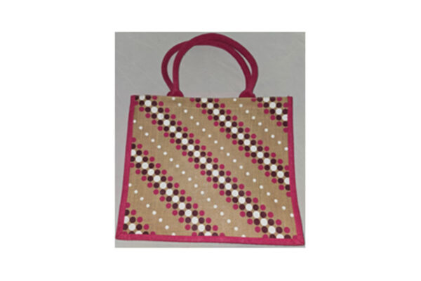 Maroon Jute Bag