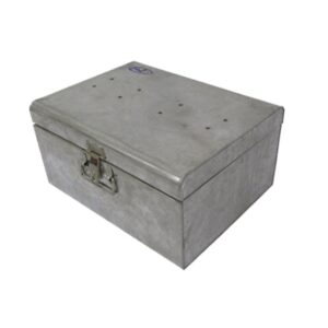 Super Galvanised Steel Storage Trunk - Large