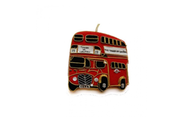 Christmas Decoration - Zari Style London Bus