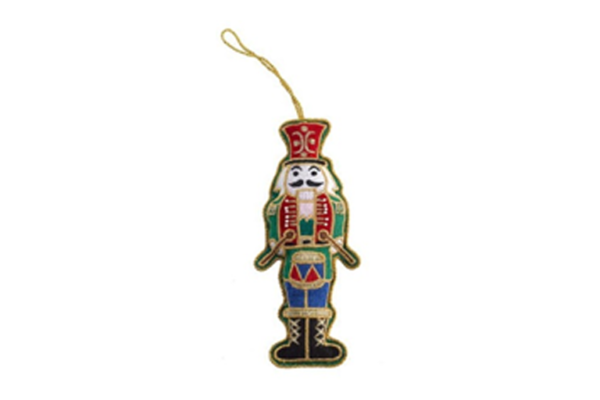 Christmas Decoration - Zari Style Nutcracker