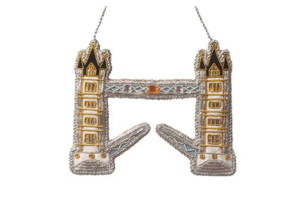 Christmas Decoration - Zari Style Tower Bridge