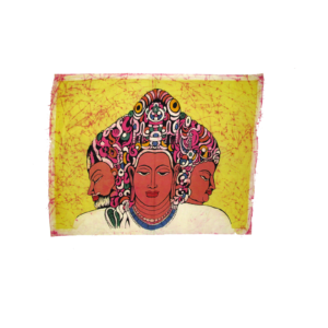 Cotton Batik - Brahma Mahesh Vishnu