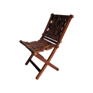 Solid Wood Folding Stool Chair