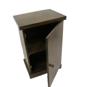 Bedside Cabinet with Shelf & Door