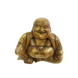 Solid Wood Laughing Budha