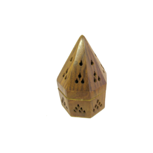Solid Wood Octagon Incense Cone Holder