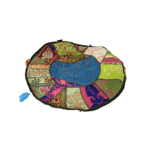 Patchwork Pouffe Cushion Cover