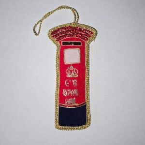 Christmas Decoration - Zari Style Letter Box