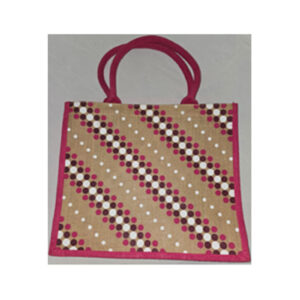 Maroon Jute Bag
