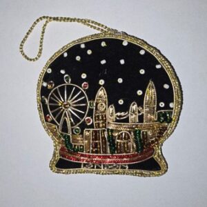 Christmas Decoration - Zari Style London Snow Globe