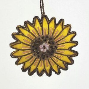 Christmas Decoration - Zari Style Sunflower