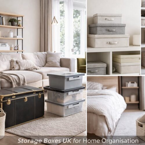 Storage Boxes UK for Home Organisation